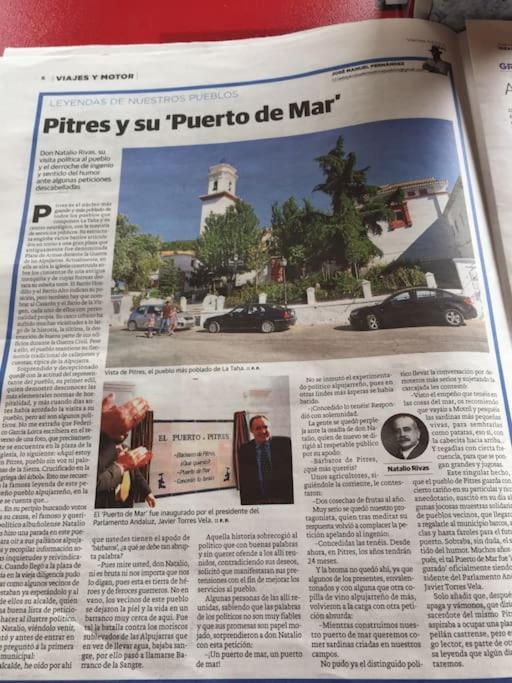 La Casa Rural De Paco Y Ana Pitres Eksteriør billede
